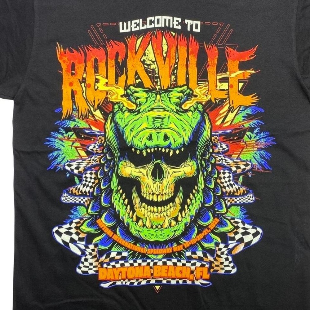 Rockville concert tour music shirt